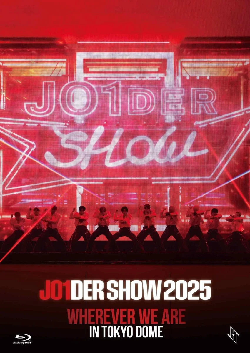 JO1 JO1DER SHOW 2025 WHEREVER WE ARE in Tokyo Dome Blu-ray senza bonus