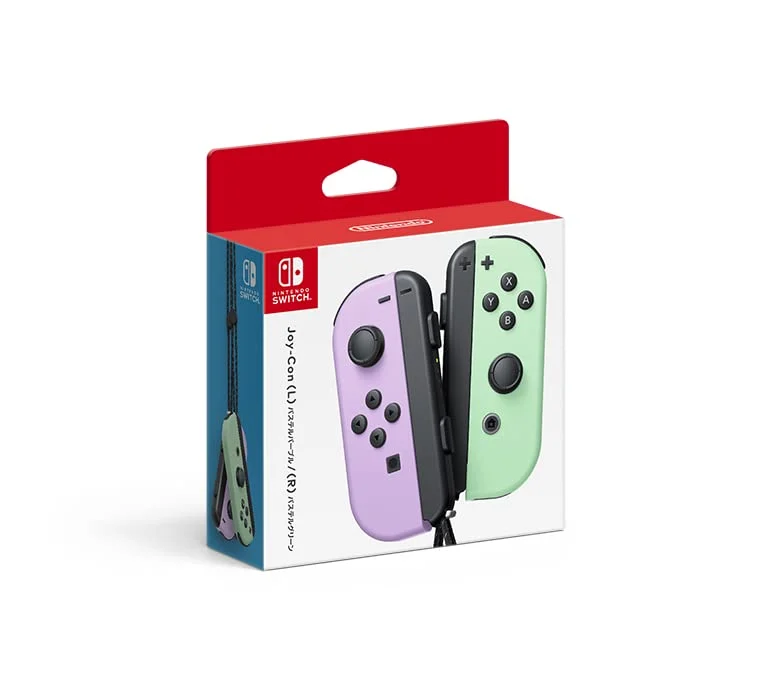 Nintendo Joy-Con Controller Pastel Purple/Pastel Green [New]