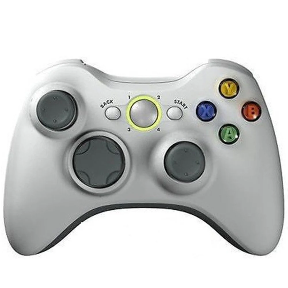 JOYSTICK JOYPAD CONTROLLER PER XBOX 360 CON CAVO FILO USB COMPATIBILE BIANCO - TrAdE Shop Traesio