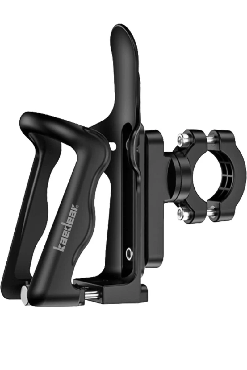 Kaedear Supporto per Bottiglia da Bici con Montaggio Manubrio KDR-M21 Nero
