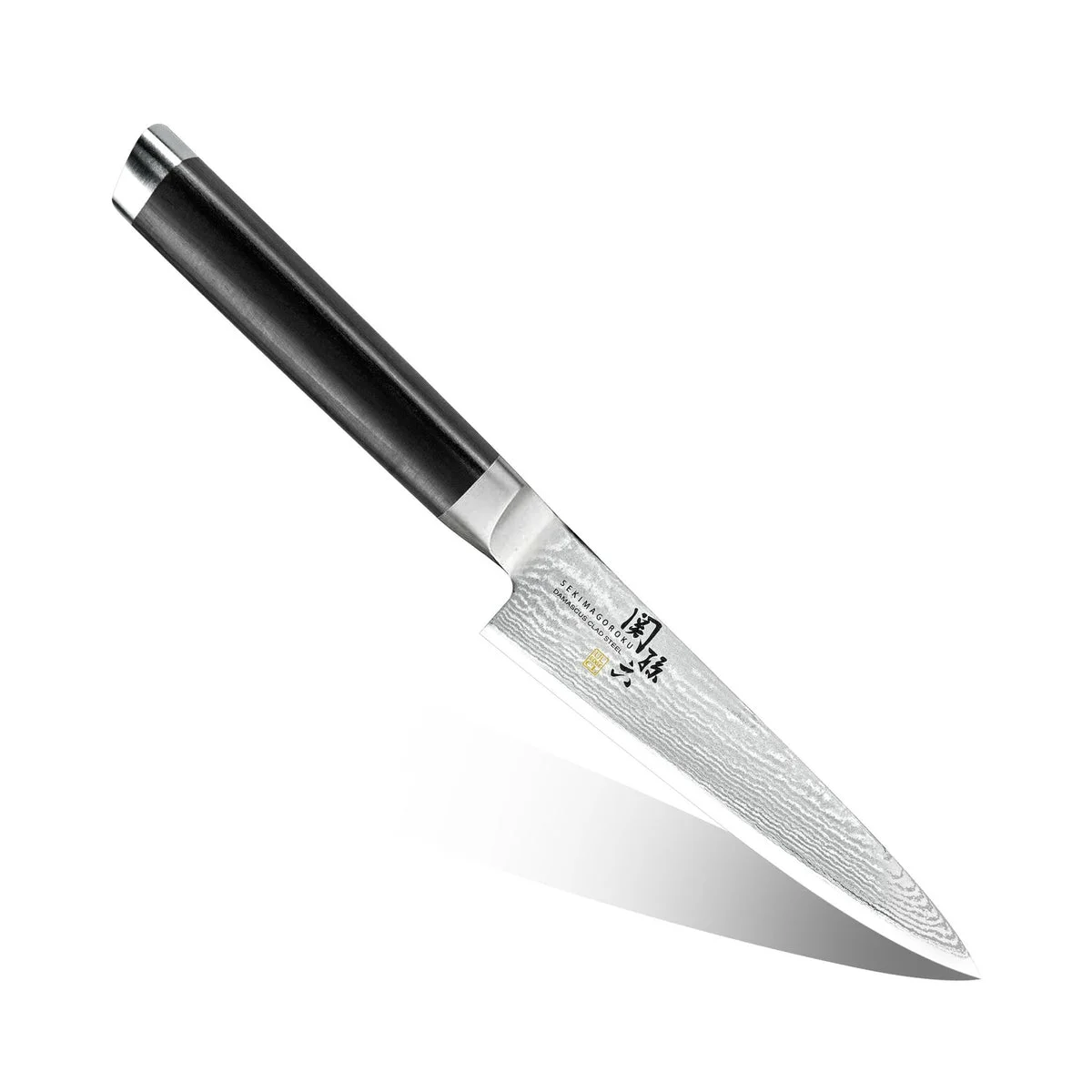 KAI Damascus Petty Knife 120mm Japanese Fruit Knife Made in Japan