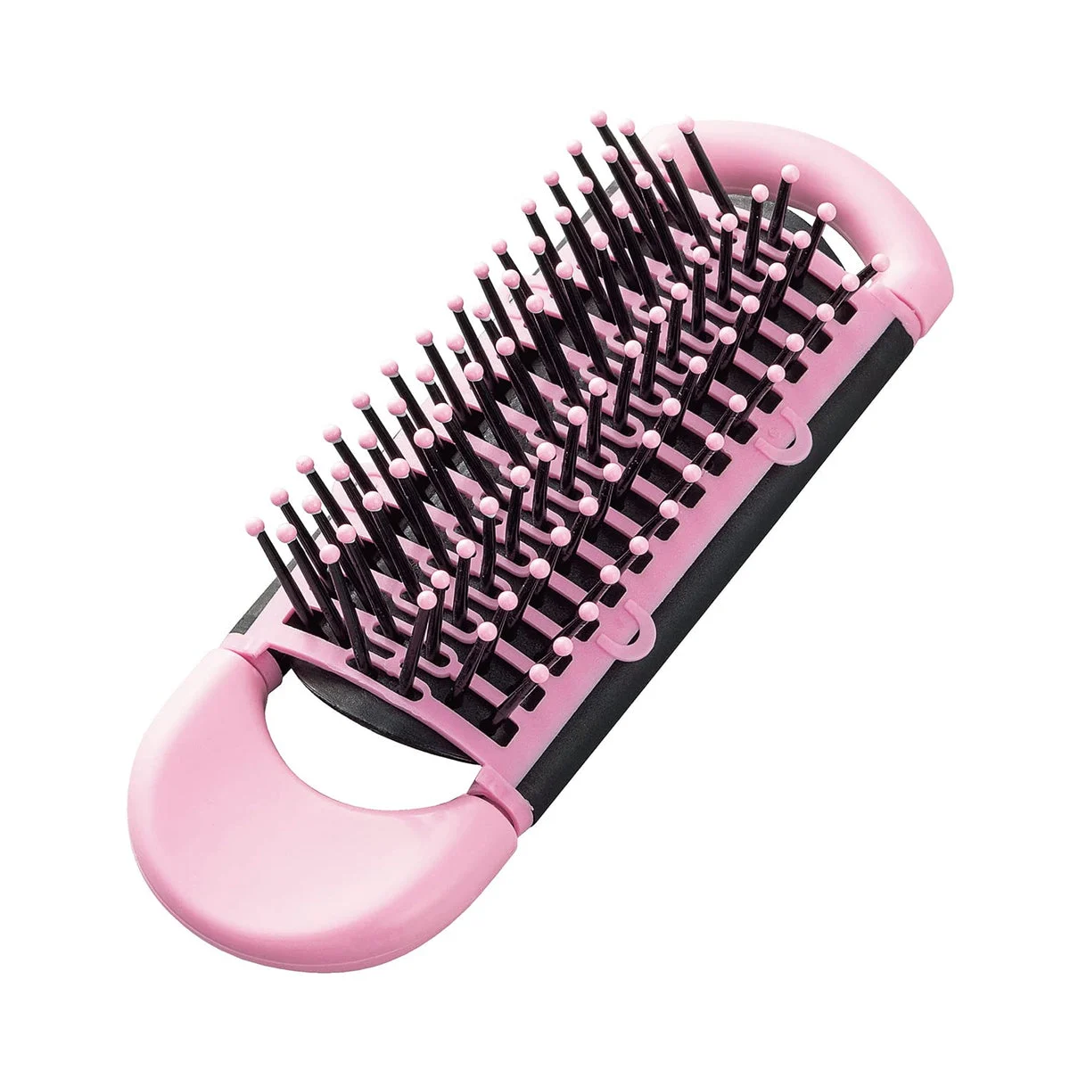 KAI Spazzola Capelli Pieghevole Autopulente Compatta Portatile KQ3174