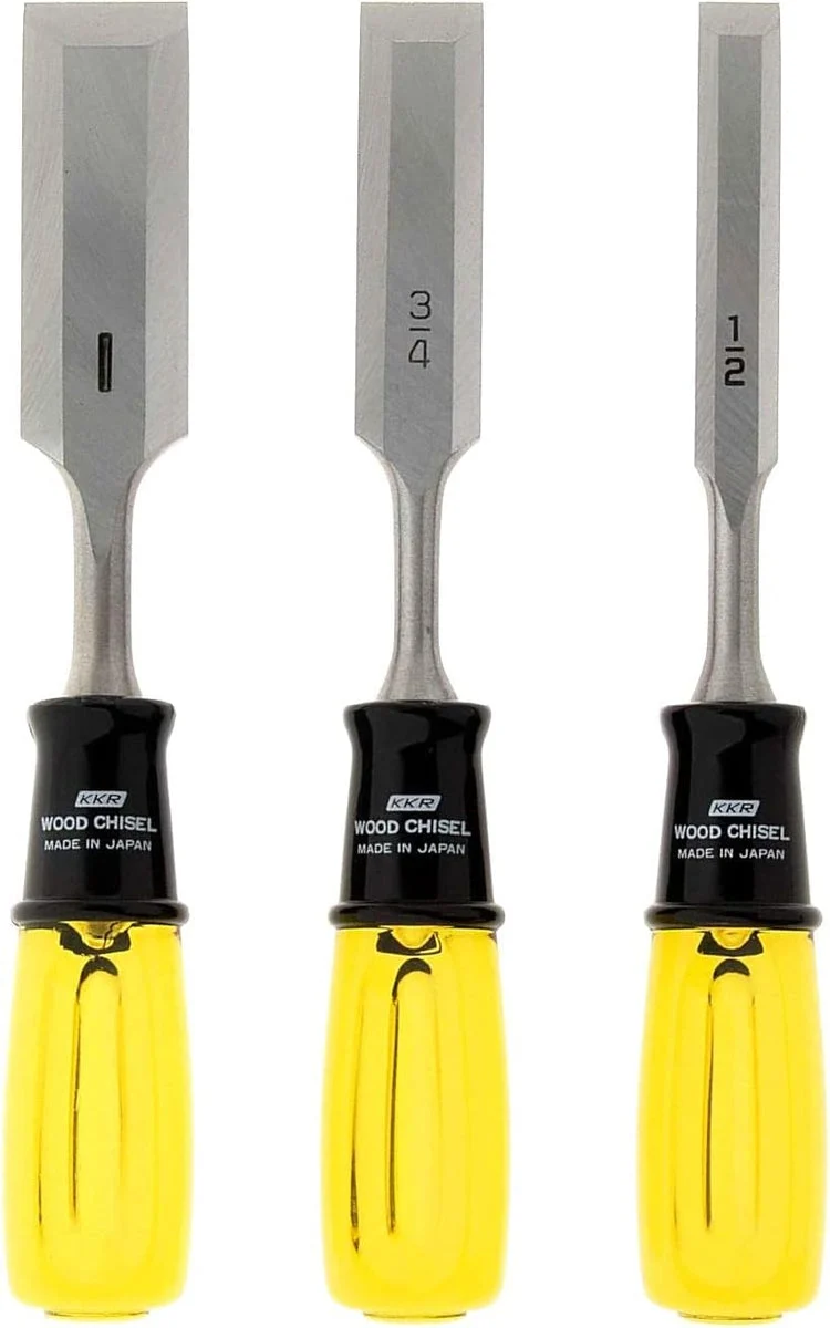 KAKURI scalpelli multiuso corto set 3 pezzi per lavorazione legno
