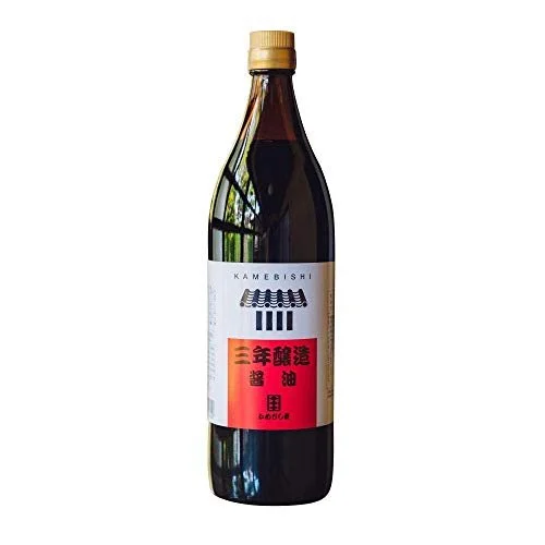 KameBishi Soy Sauce Three Years Brewed 900ml