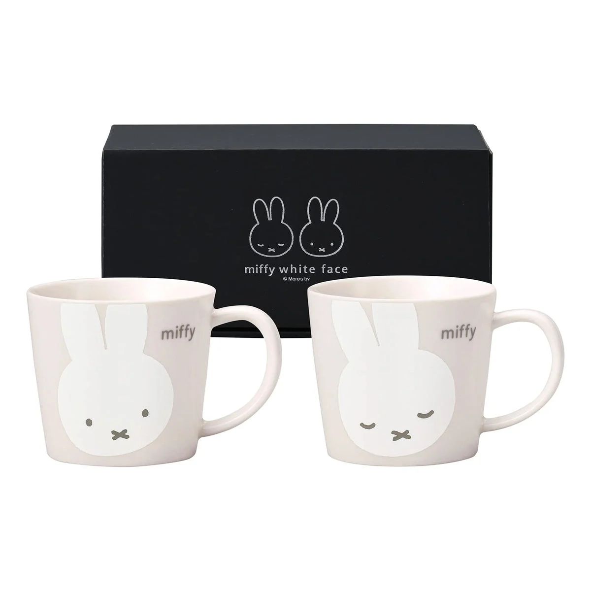 Kaneshotouki Moka Mugs Miffy Set 2pz Porcellana Bianco 280ml 288750