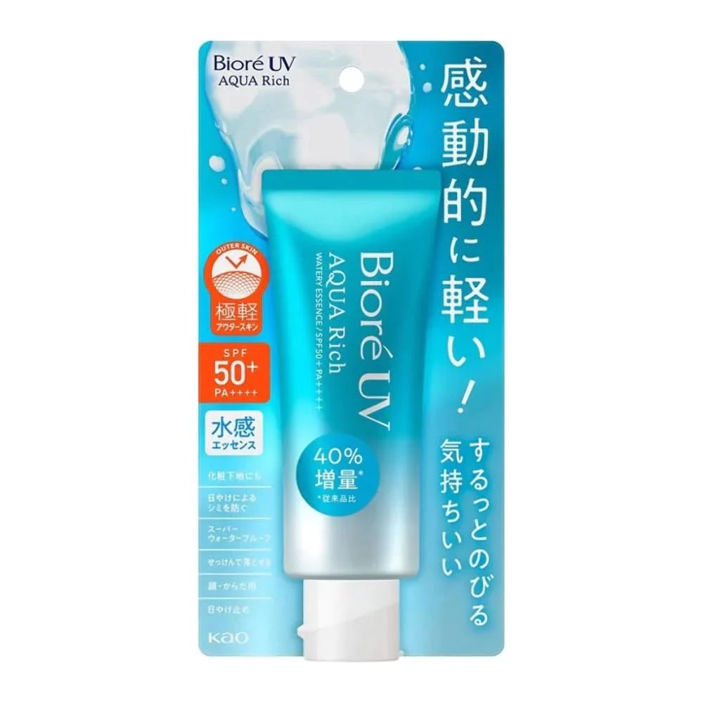 Kao Biore UV Aqua Rich Watery Essence 70g Cream SPF50+ PA++++