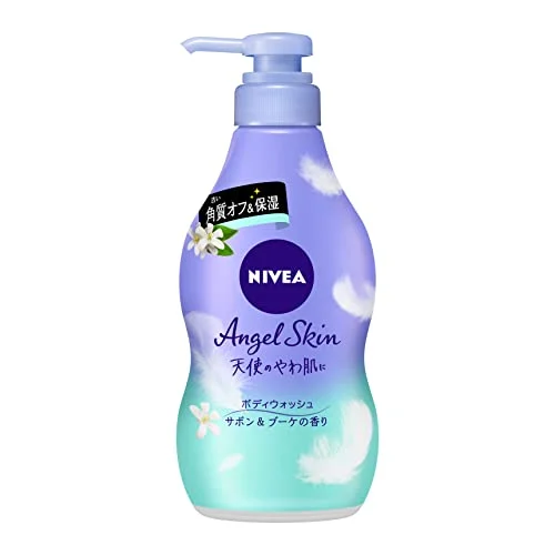 Kao NIVEA Angel Skin Body Wash Bouquet Fragrance Pump 480ml