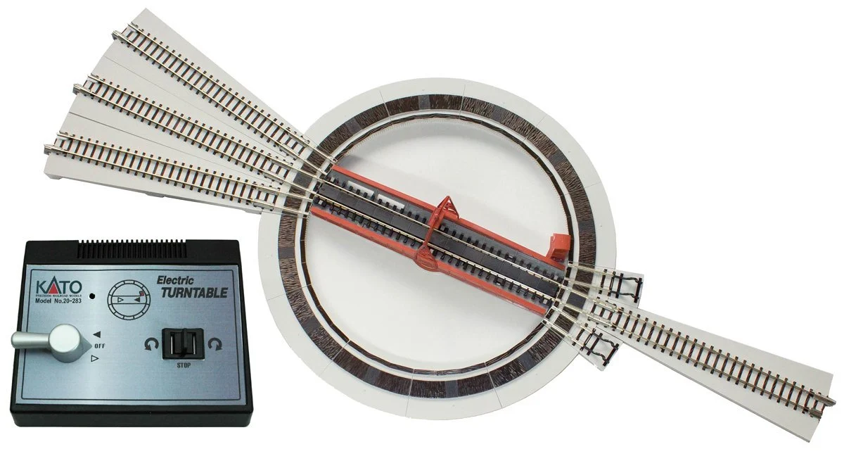 KATO Plataforma giratoria eléctrica escala N 20-283 Accesorio para trenes
