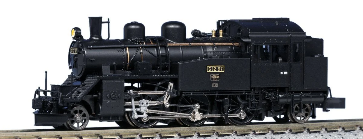 KATO Locomotiva a vapore Scala N C12 2022-1 per curve R150
