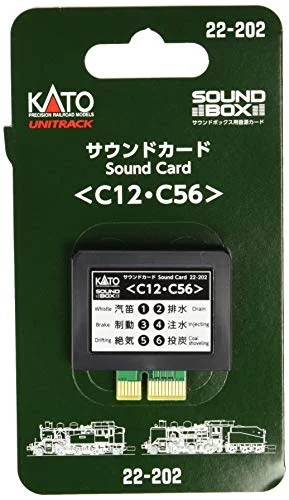 KATO Ngauge Sound Card C12C56 22-202 Model Railroad