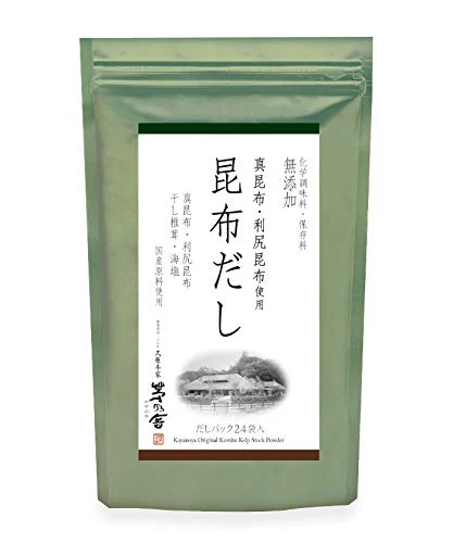 Kayanoya Dashi Kelp 6g x 24 Bags - Umami Flavor - Japanese Soup Stock