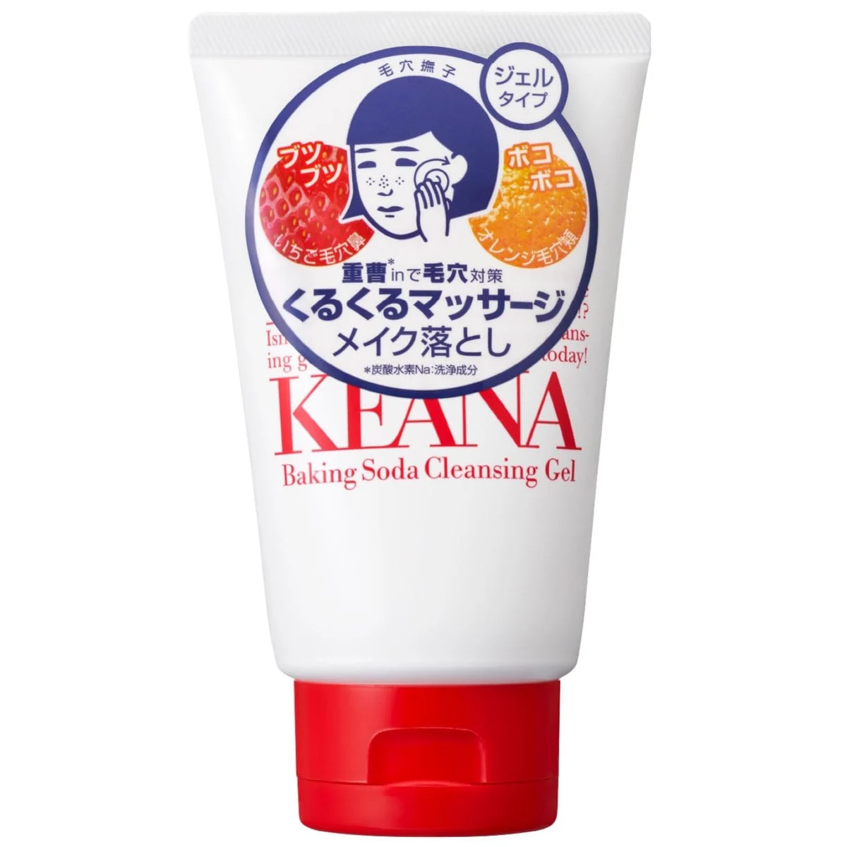 Keana Nadeshiko gel detergente viso al bicarbonato Pore Nadeshiko 100 g