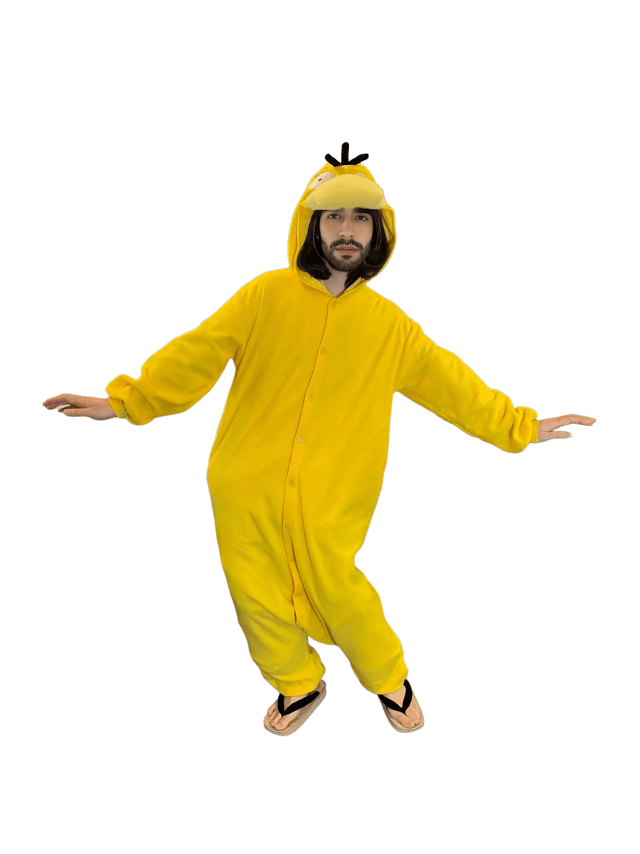 Kigurumi Fleece Pokemon Psyduck Kodak Costume TMY-123