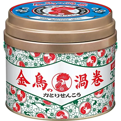 Kincho Uzumaki Katori Senko Mosquito Coil 30 rolls can