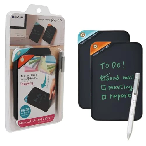 King Jim Memo Pad Boogie Board Papery M 7inch Starter Set BB-18M-S2A
