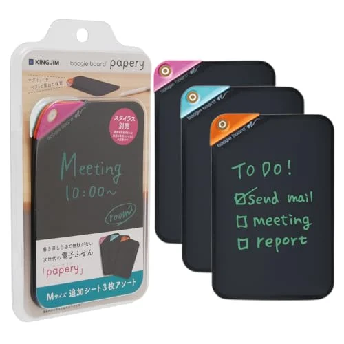 KINGJIM Boogie Board Foglio Aggiuntivo Media BB-18M-X3A