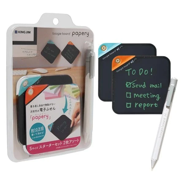 KINGJIM Memo Pad Boogie Board BB-18 Starter Set S Size