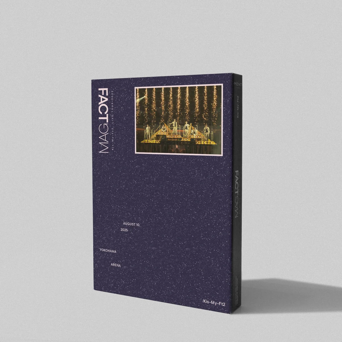 Kis-My-Ft2 Live Tour 2025 MAGFACT edición limitada B 3DVD DVD