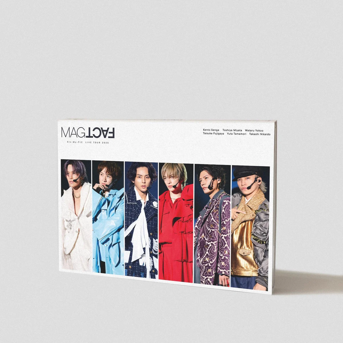 Kis-My-Ft2 DVD concerto LIVE TOUR 2025 MAGFACT Standard Edition 3DVD