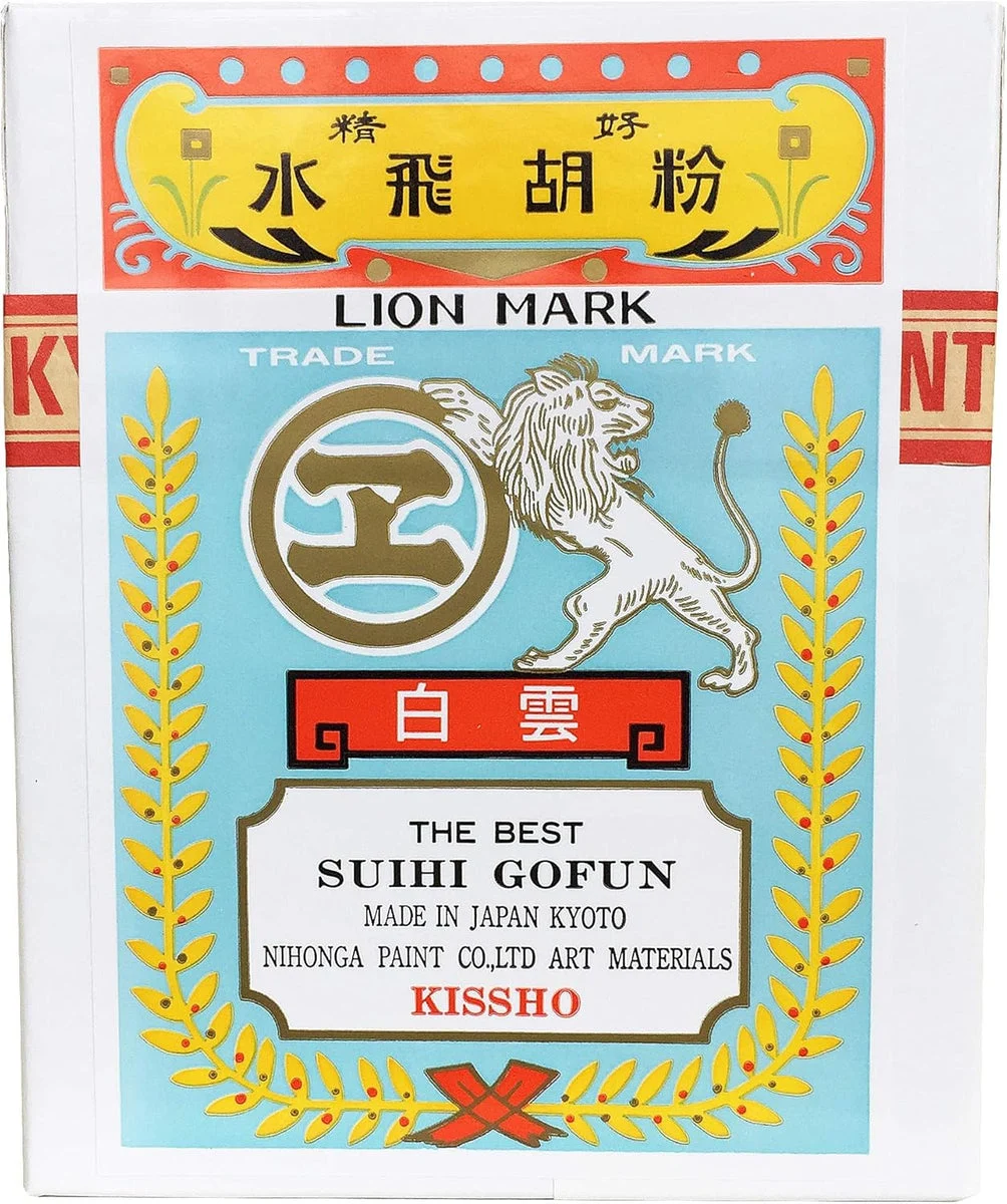 Kissho Japanese Painting Pigment Suhi Gofun Hakuun 500g