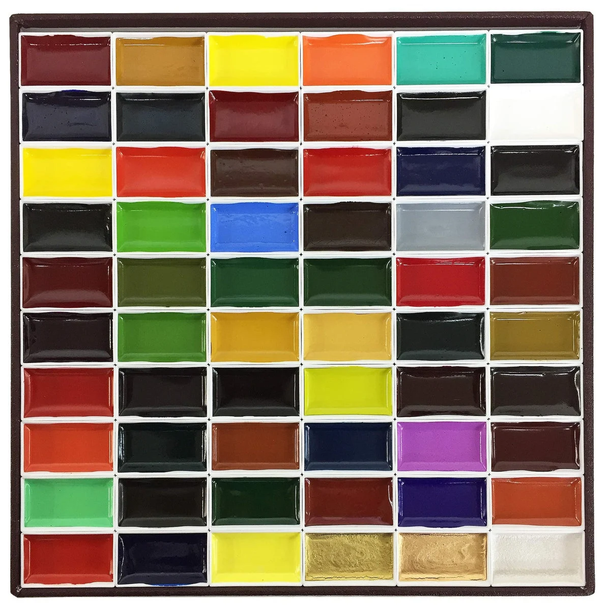 Kissho Japanese Painting Watercolor Set Premium 60 Colors