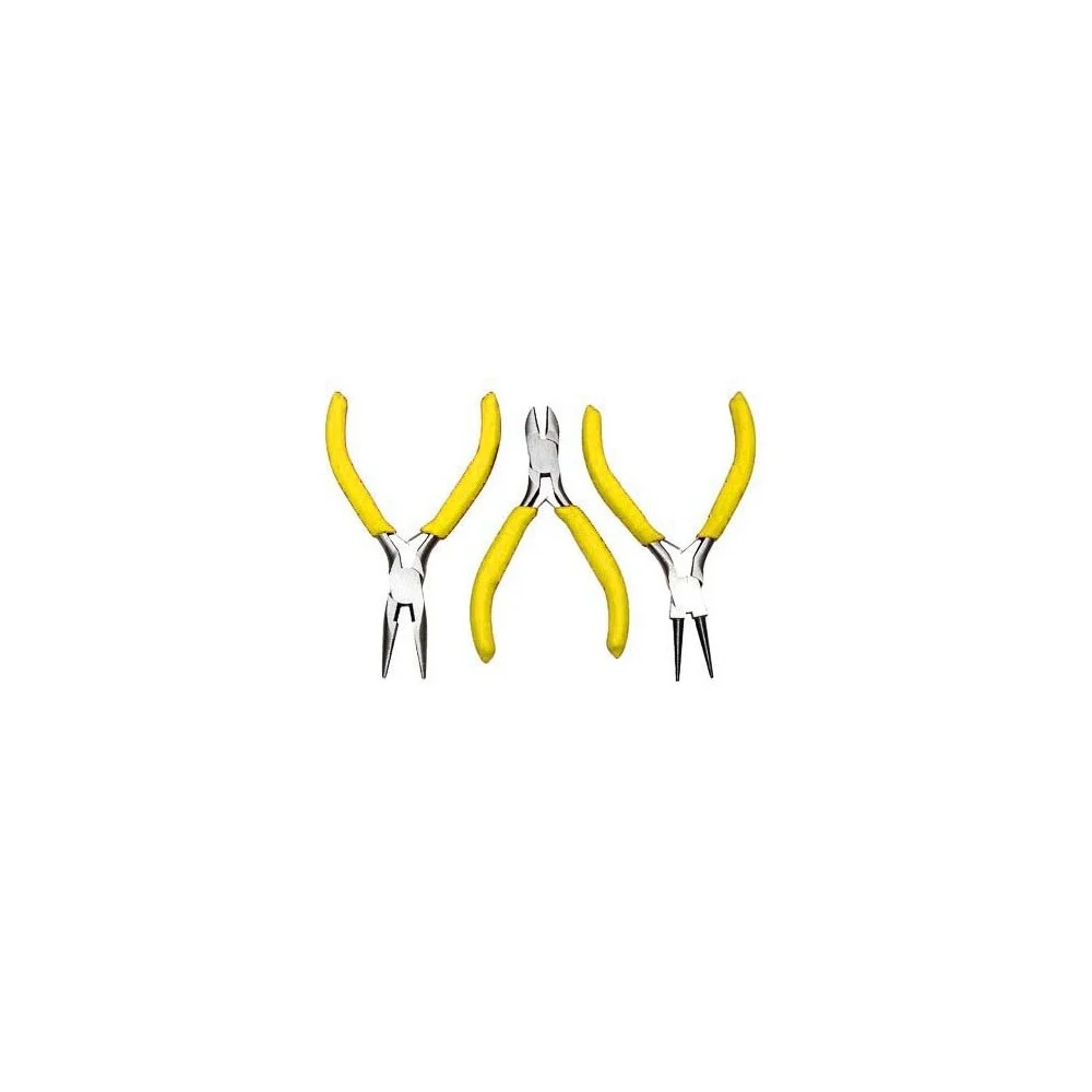 KIT 3 MINI PINZE PER ELETTRONICA PINZA BECCO UNIVERSALE TRONCHESE - TrAdE Shop Traesio