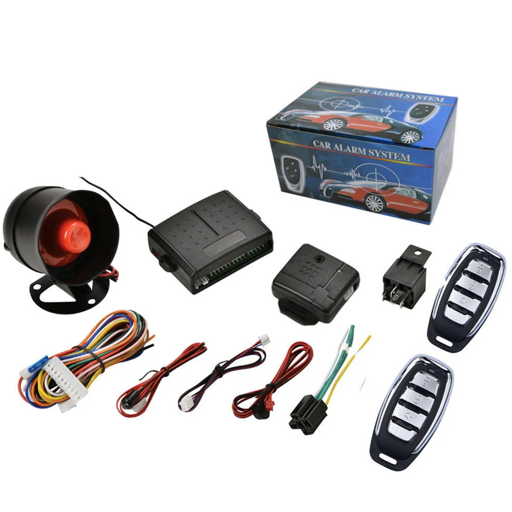 KIT ALLARME ANTIFURTO UNIVERSALE AUTO SUV FURGONE CAMPER ROULOTTE 2 TELECOMANDI - TrAdE Shop Traesio
