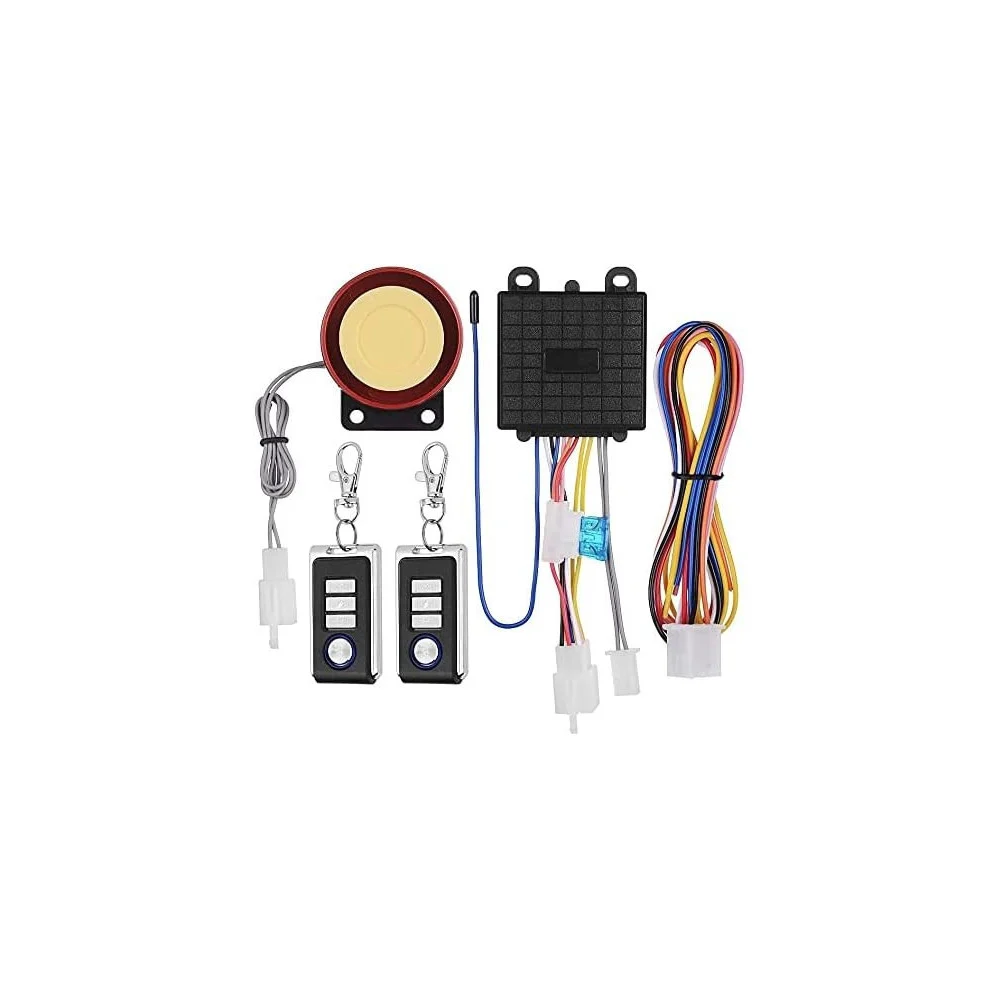 KIT ANTIFURTO ALLARME PER MOTO UNIVERSALE CON SIRENA DA 125DB CODE TELECOMANDO - TrAdE Shop Traesio