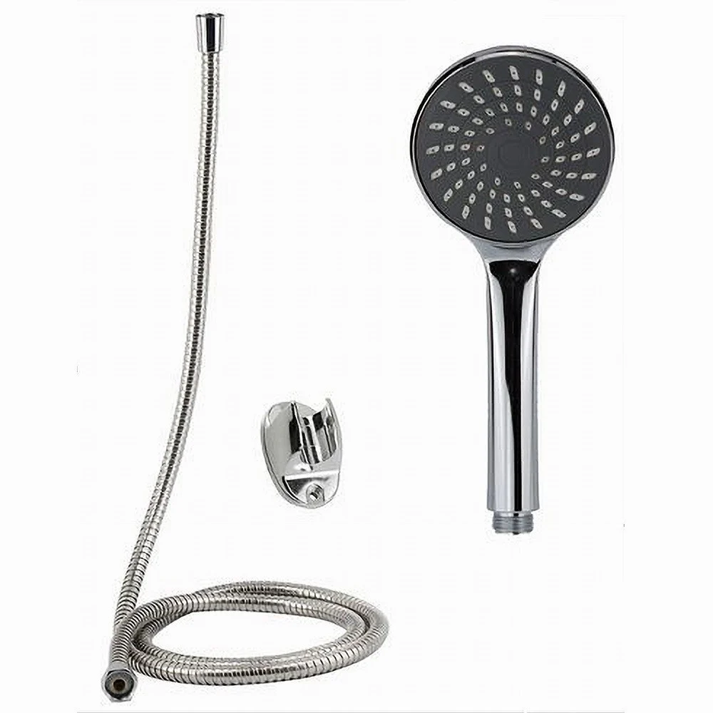 KIT BAGNO DOCCETTA DOCCINO SOFFIONE DOCCIA CON LACCIO 1,8MT STAFFA 69104 ROTONDO - Cleafe