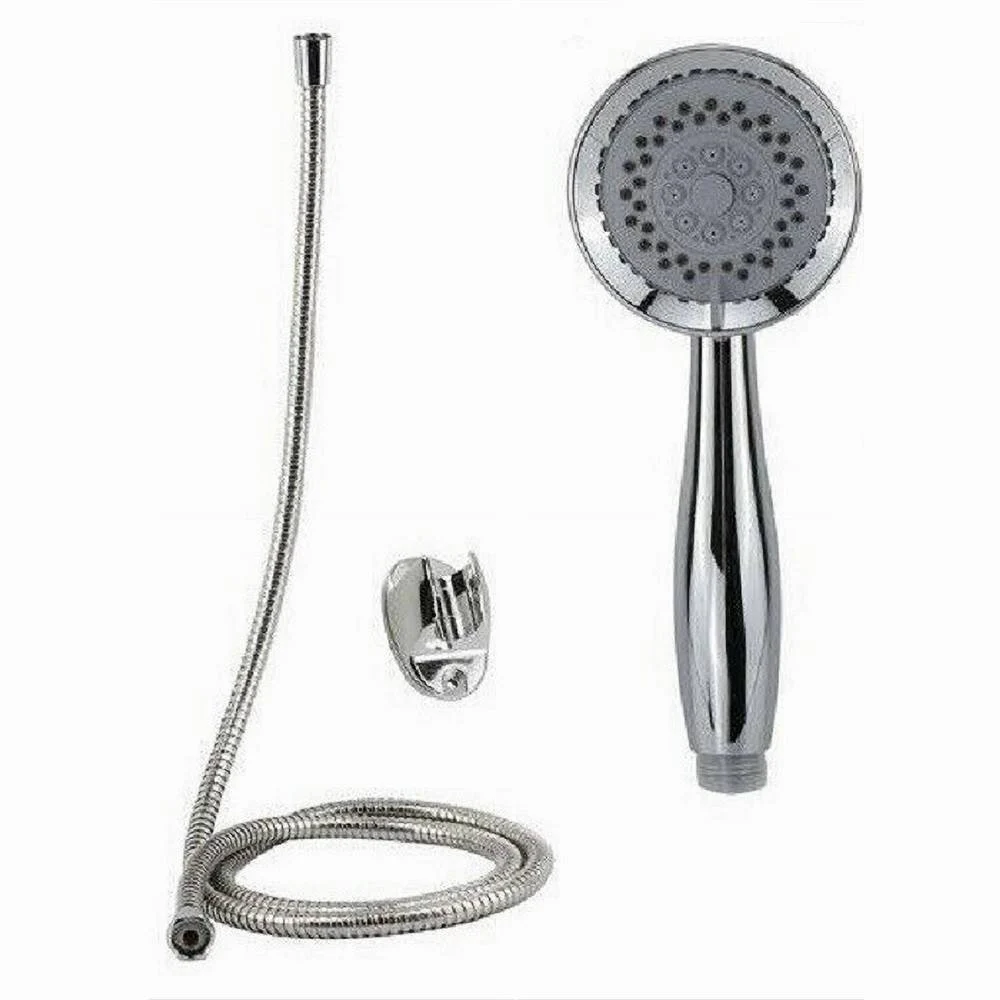 KIT BAGNO DOCCETTA DOCCINO SOFFIONE DOCCIA TONDO CON LACCIO 1,8 MT STAFFA 69063 - Cleafe