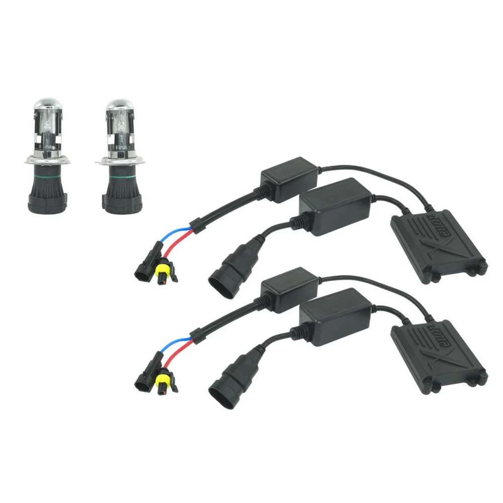 KIT BIXENON PER MOTO SCOOTER BI XENON LAMPADA H4 6000K 35W CENTRALINA SLIM - TrAdE Shop Traesio