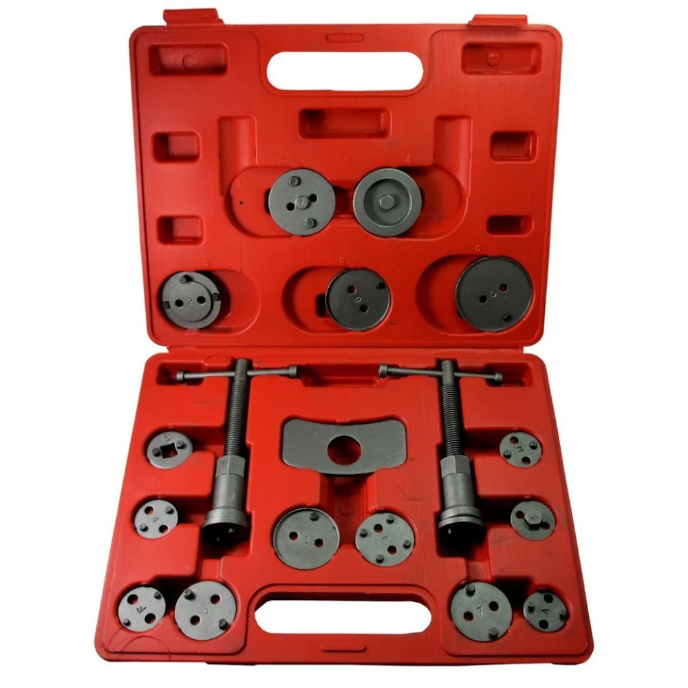KIT CHIAVE PISTONCINI ARRETRATORE FRENI A DISCO MANUALE AUTO ACCESSORI 18PZ - TrAdE Shop Traesio