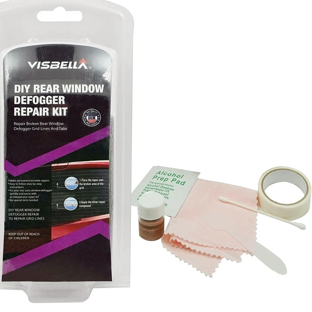 KIT COMPLETO RIPARAZIONE FINESTRE VETRO SBRINATORE AUTO LUNOTTO RESINA PERDITE - TrAdE Shop Traesio