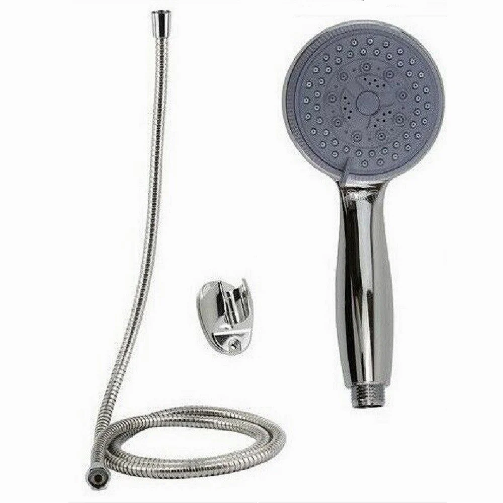 KIT DOCCETTA DOCCINO BAGNO TONDO SOFFIONE DOCCIA CON LACCIO 1,8 MT STAFFA 69100 - Cleafe