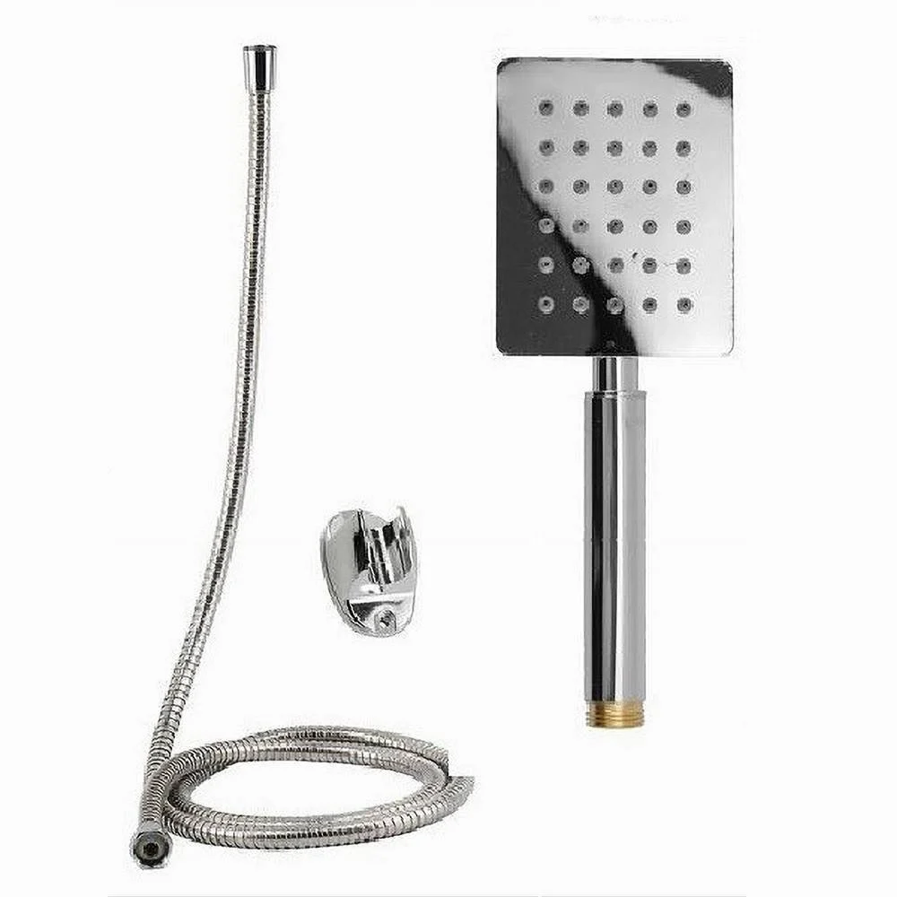 KIT DOCCETTA DOCCINO SOFFIONE BAGNO DOCCIA RETTANGOLARE LACCIO 1,8MT 69336 STAFFA - Cleafe
