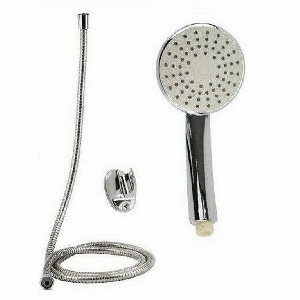 KIT DOCCETTA DOCCINO SOFFIONE DOCCIA BAGNO CON LACCIO 1,8 METRI STAFFA 59165 - Cleafe