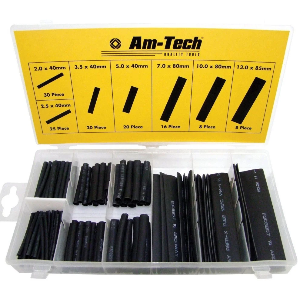 KIT GUAINE TERMORESTRINGENTI TERMORETRAIBILI CAVO ELETTRICO 127 PZ ISOLANTI PC - TrAdE Shop Traesio