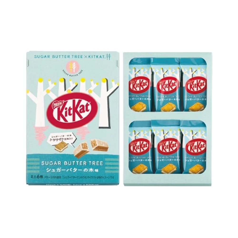 Kit Kat Mini Gusto Burro Aroma Albero 6 Pezzi - WAFUU JAPAN