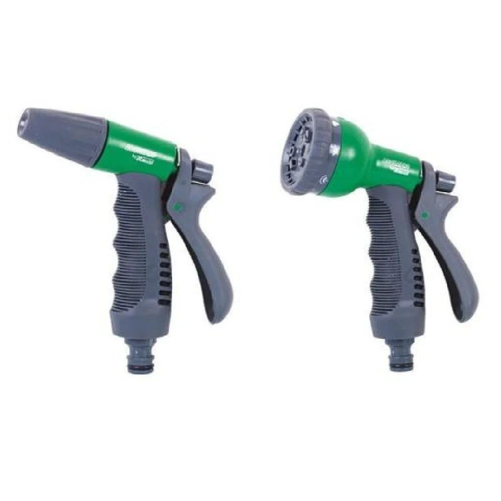 KIT PER IRRIGAZIONE GIARDINO DOPPIA 2 PISTOLA DOPPIO GETTO D'ACQUA ANNAFFIARE - TrAdE Shop Traesio