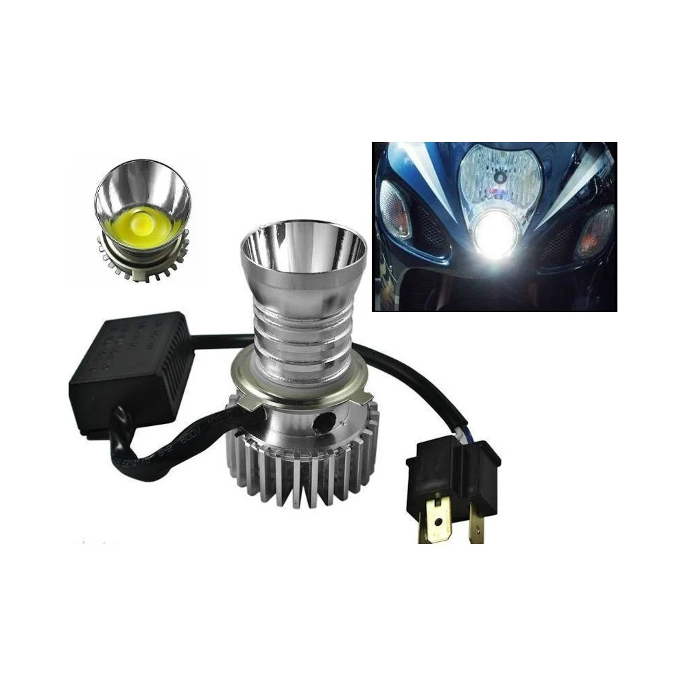 KIT PER MOTO LAMPADA LED MOTOCICLETTA FARO XENON LUCE BIANCA 8000K 20 W ZY1962 - TrAdE Shop Traesio