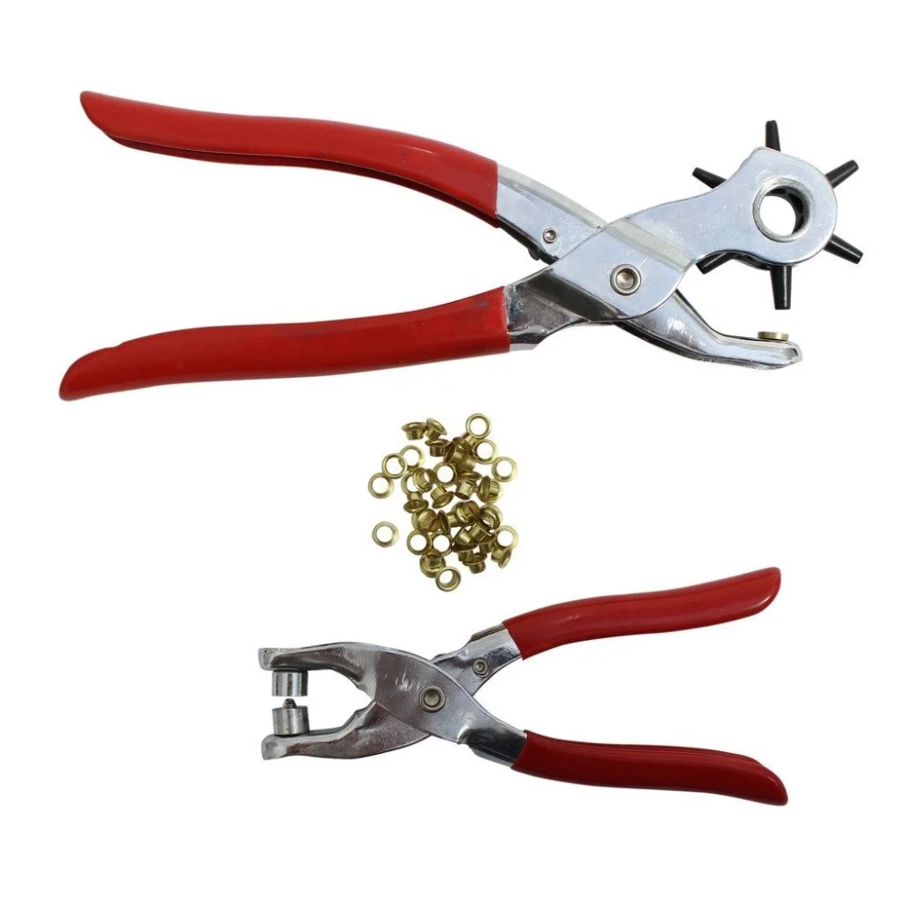KIT PINZA FUSTELLATRICE + PINZA BORCHIE BUCHI CINTURE PELLE SCARPE BORCHIE - TrAdE Shop Traesio
