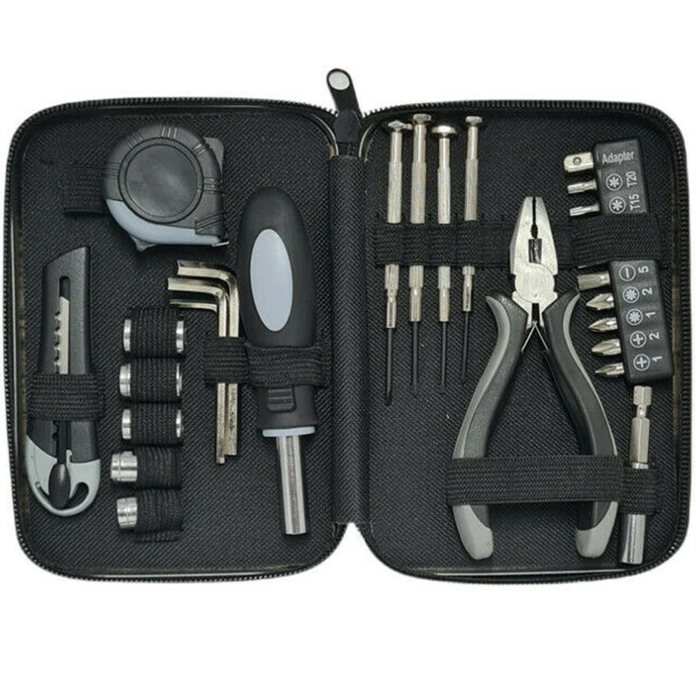 KIT RIPARAZIONI OROLOGI SCHEDE CHIAVINI METRO TAGLIERINO CACCIAVITE PINZA Q-WX19