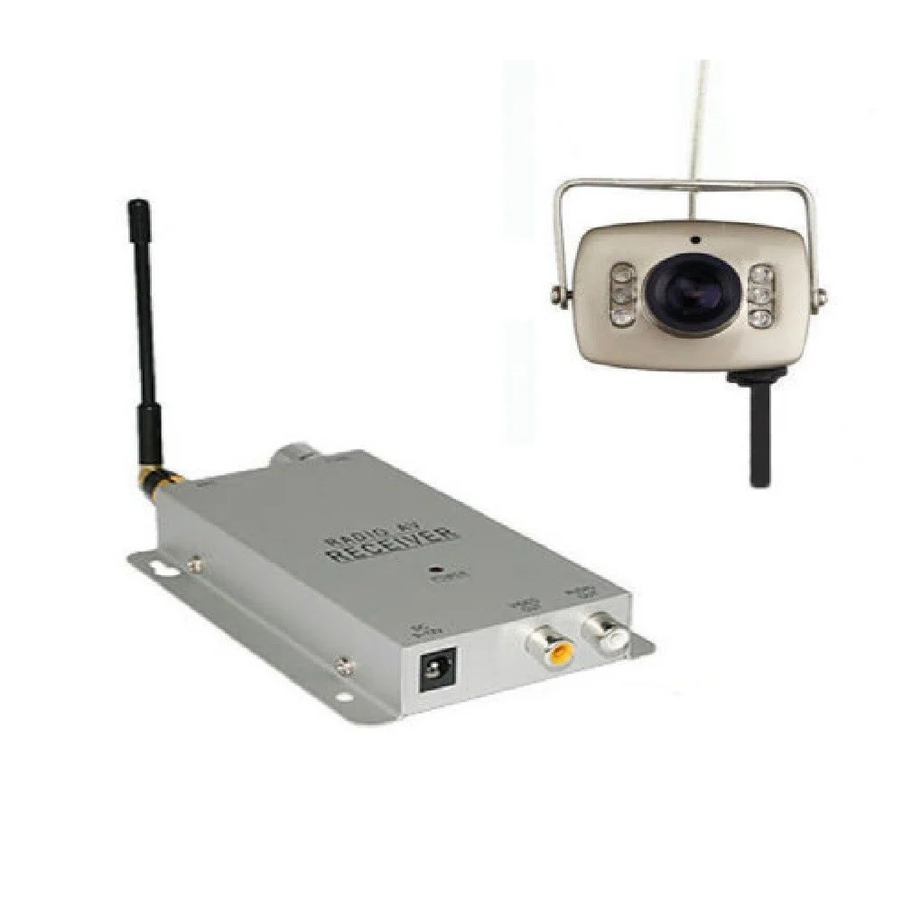 KIT TELECAMERA WIRELES A COLORI 6 LED WIFI AUDIO VIDEO 200 MT VIDEOSORVEGLIANZA - TrAdE Shop Traesio