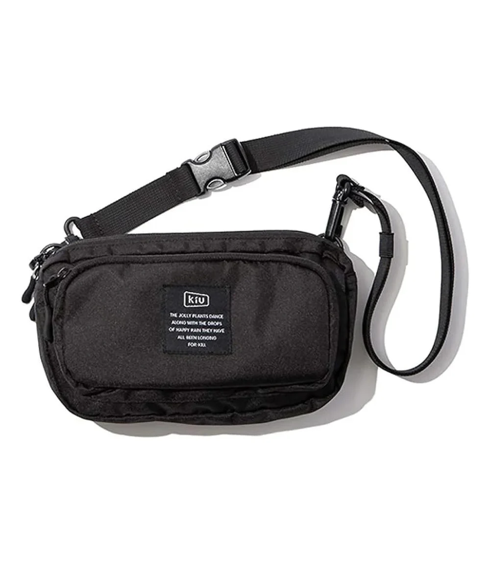 KiU Borsa a Spalla Impermeabile Mini Unisex K156-900 Nera 300D