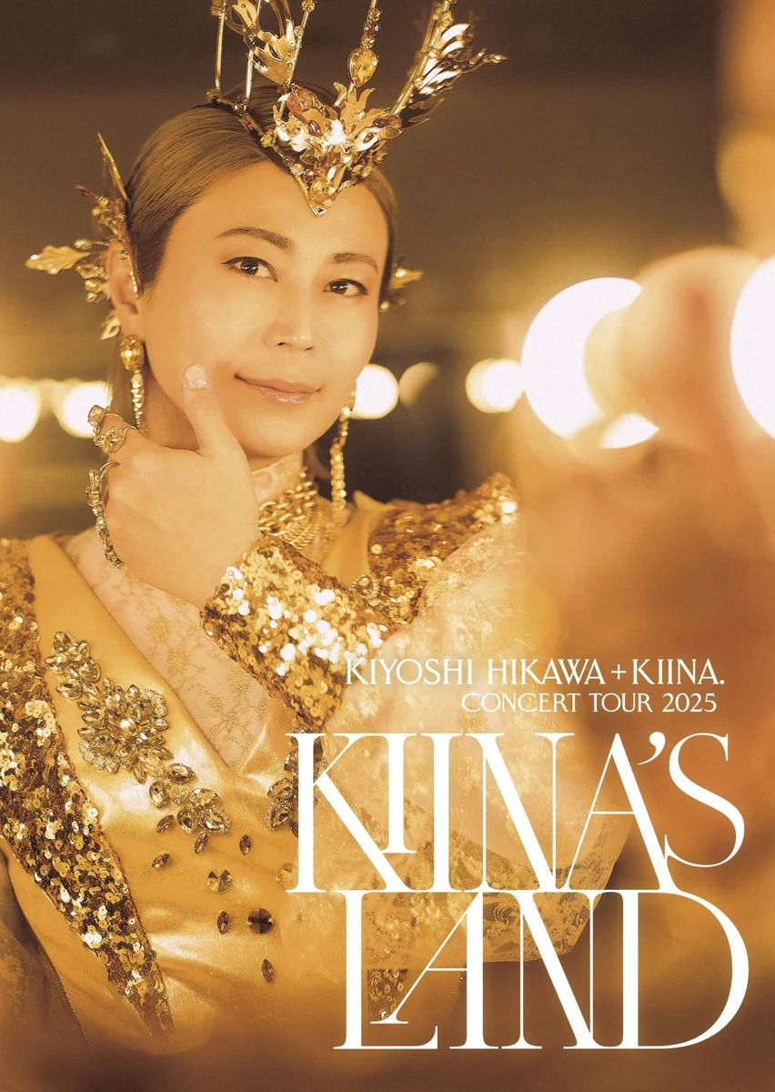 KIYOSHI HIKAWA+KIINA Concert Tour 2025 KIINA'S LAND DVD 2 dischi - WAFUU JAPAN