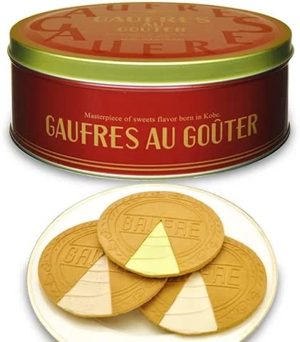 Kobe Fugetsudo Gaufre au Goutte 10S