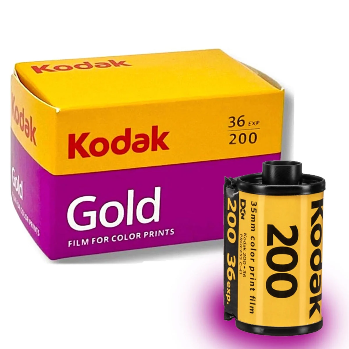 Kodak Gold 200 pellicola negativa a colori 35mm 36 pose 6033997