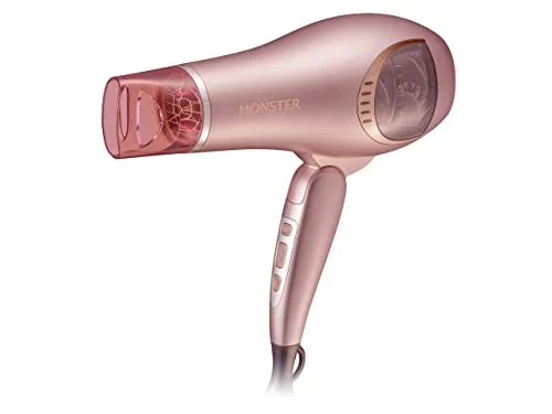 Koizumi Asciugacapelli Mostro Grande Flusso D'Aria Asciugatura Veloce KHD-W740/N Oro