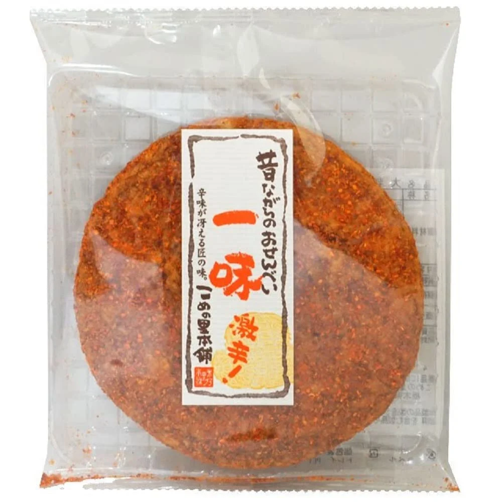 Komenosato Honpo cracker di riso piccante grande snack 15 bustine - WAFUU JAPAN