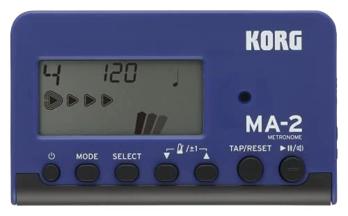 KORG Metronomo Digitale Multi-Funzione MA-2 Nero (MA2-BLBK)